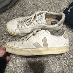 Men’s veja white sneakers